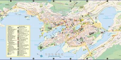 Δρόμο χάρτη του μπέργκεν, Νορβηγία